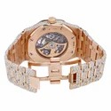High Quality Fully Customized Iced Out Diamond Lab Grown Watch for Men Hip Hop Diamond Jewelry