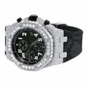 Hip Hop Customized Iced out Diamond Watch for Men VVS Lab Grown Diamond Watch