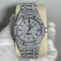 Hip Hop Customized Iced out Lab Grown Diamond Watch for Men VVS Diamond Watch Gift