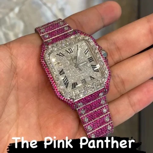 High Quality Iced Out Lab Grown Watch for Men VVS Diamonds Best Fashion Jewelry Gift