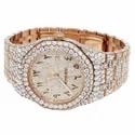 Hip Hop Customized Iced out Diamond Watch for Men VVS Lab Grown Diamond Watch