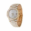 Hip Hop Customized Iced out Lab Grown Diamond Watch for Men VVS Diamond Watch Gift