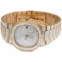 Hip Hop Customized Iced out Lab Grown Diamond Watch for Men VVS Diamond Watch Gift