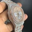 Top Quality Customized Iced Out Lab Grown Watch Stainless Steel Best Quality Diamond Watch