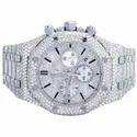 Top Quality Customized Iced Out Lab Grown Watch Stainless Steel Best Quality Diamond Watch