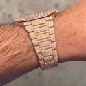 Top Quality Diamond Lab Grown Watch on Factory Price DEF Lab Grown Diamond Iced Out Watch