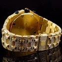 Hip Hop Customized Iced out Lab Grown Diamond Watch for Men VVS Diamond Watch Gift