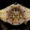 Hip Hop Customized Iced out Lab Grown Diamond Watch for Men VVS Diamond Watch Gift