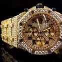 Hip Hop Customized Iced out Lab Grown Diamond Watch for Men VVS Diamond Watch Gift