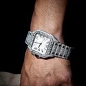 High Quality DEF Lab Grown Diamond Watch Colorless Diamond Hip Hop Style Diamond Watch