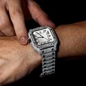 High Quality DEF Lab Grown Diamond Watch Colorless Diamond Hip Hop Style Diamond Watch