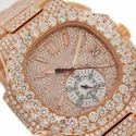 High Quality Hip Hop Customized Iced out Lab Grown Diamond Watch for Men VVS Diamond Watch