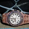 Hip Hop Customized Iced out Lab Grown Diamond Watch for Men VVS Diamond Watch Gift