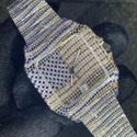 High Quality DEF Lab Grown Diamond Watch Colorless Diamond Hip Hop Style Diamond Watch