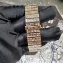 High Quality DEF Lab Grown Diamond Watch Colorless Diamond Hip Hop Style Diamond Watch
