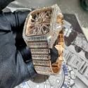 High Quality DEF Lab Grown Diamond Watch Colorless Diamond Hip Hop Style Diamond Watch
