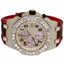 Best Selling Customized Iced Out Lab Grown Watch Stainless Steel Best Quality Diamond Watch