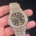 Trending VVS Lab Grownn Diamond Studded Iced Out Diamond Watch for Men Best Fashion