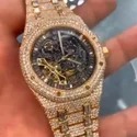 Best Quality Custom Watch for Men Iced out Lab Grown Watch Diamond Studded Hip Hop Diamond Jewelry