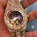 Best Quality Custom Watch for Men Iced out Lab Grown Watch Diamond Studded Hip Hop Diamond Jewelry