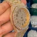 Hip Hop Customized Iced out Lab Grown Diamond Watch for Men VVS Diamond Watch Gift