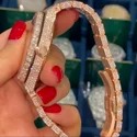 Best Quality Fully Customized Iced Out Diamond Lab Grown Watch for Men Hip Hop Diamond Jewelry