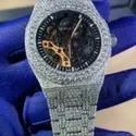 Trending VVS Lab Grown Diamond Studded Iced Out Diamond Watch for Men Best Fashion Jewelry Gift