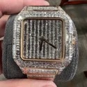 High Quality Hip Hop Customized Iced out Lab Grown Diamond Watch for Men VVS Diamond Watch Gift