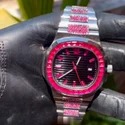 Good Quality Hip Hop Customized Iced out Lab Grown Diamond Watch for Men VVS Diamond Watch Gift
