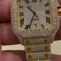 Good Quality Hip Hop Customized Iced out Lab Grown Diamond Watch for Men VVS Diamond Watch Gift