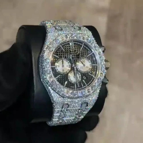 Best Quality VVS Diamond Lab Grown Watch Fashion Jewelry Iced Out Diamond Watch