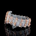 Best Selling Fully Customized Iced Out Diamond Lab Grown Watch for Men Hip Hop Diamond Jewelry