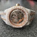 Good Quality Hip Hop Customized Iced out Lab Grown Diamond Watch for Men VVS Diamond Watch Gift