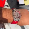 Good Quality Hip Hop Customized Iced out Lab Grown Diamond Watch for Men VVS Diamond Watch Gift