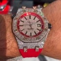 Good Quality Hip Hop Customized Iced out Lab Grown Diamond Watch for Men VVS Diamond Watch Gift