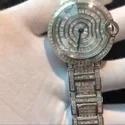 High Quality DEF Lab Grown Diamond Watch Colorless Diamond Hip Hop Style Diamond Watch