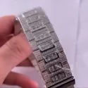 High Quality Hip Hop Customized Iced out Lab Grown Diamond Watch for Men VVS Diamond Watch Gift
