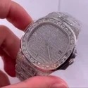 High Quality Hip Hop Customized Iced out Lab Grown Diamond Watch for Men VVS Diamond Watch Gift