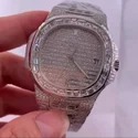 High Quality Hip Hop Customized Iced out Lab Grown Diamond Watch for Men VVS Diamond Watch Gift