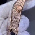 High Quality Customized Iced Out Lab Grown Watch Stainless Steel Best Quality Diamond Watch
