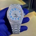 Good Quality Iced Out Lab Grown Watch for Men VVS Diamonds Best Fashion Jewelry Gift