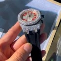 High Quality Fully Customized Lab Grown Iced Out Diamond Watch for Men Hip Hop Diamond Jewelry watch