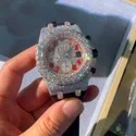 High Quality Fully Customized Lab Grown Iced Out Diamond Watch for Men Hip Hop Diamond Jewelry watch