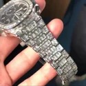 High Quality Hip Hop Customized Iced out Lab Grown Diamond Watch for Men VVS Diamond Watch