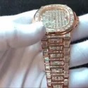 High Quality Hip Hop Customized Iced out Lab Grown Diamond Watch for Men VVS Diamond Watch