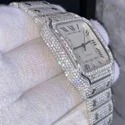 High Quality Hip Hop Customized Iced out Lab Grown Diamond Watch for Men VVS Diamond Watch Gift