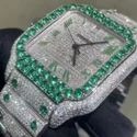High Quality Hip Hop Customized Iced out Lab Grown Diamond Watch for Men VVS Diamond Watch Gift