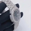 Hip Hop Customized Iced out Lab Grown Diamond Watch for Men VVS Diamond Watch Gift