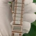 Hip Hop Customized Iced out Lab Grown Diamond Watch for Men VVS Diamond Watch Gift