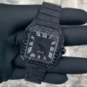 Premium Hip Hop Customized Iced out Lab Grown Diamond Watch for Men VVS Diamond Watch Gift